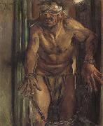 Lovis Corinth Samson Blinded USA oil painting artist